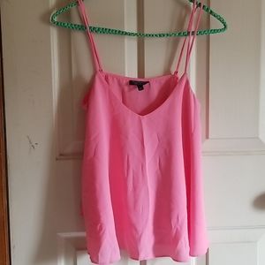 Pink spaghetti strap top